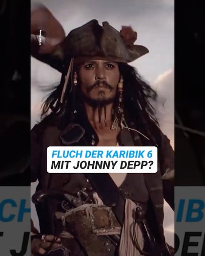 Kommt "Fluch der Karibik 6" mit Johnny Depp jetzt doch? #johnnydepp #piratesofthecaribbean #disney