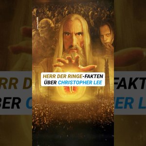 Vor 10 Jahren verstarb die Schauspiellegende #christopherlee | #herrderringe #lotr #kino #shorts