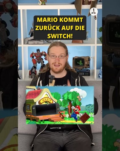 Mario kommt zurück auf die Switch!
