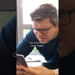 Besser lesen am Smartphone