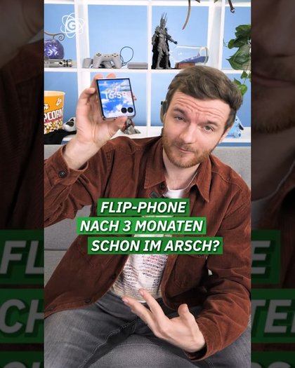 Mein Flip-Phone ist nach 3 Monaten schon im Arsch?