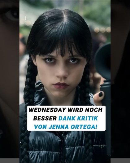Wednesday wird noch besser dank Kritik von Jenna Ortega!