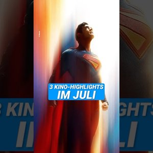 Auf welchen Sommer-Blockbuster freut ihr euch im Juli? #kino #superman #jurassicworld #shorts